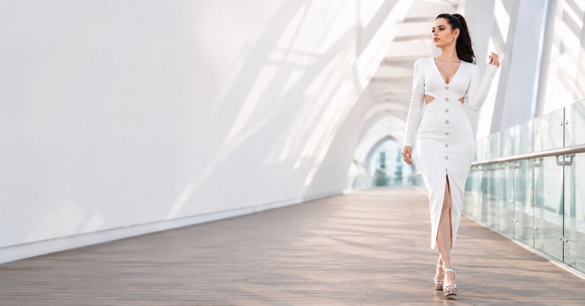 White Cut-Out Midi Dress Outfit Ideas 2026 for Every Occasion